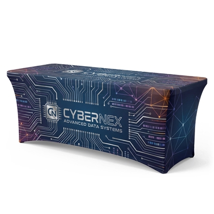3-Sided Stretch Table Throw 8ft