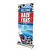 33" Premium Roll Up Retractable Banner Stand
