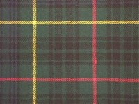 8 yard Traditional kilt - Hunting Black Tartan