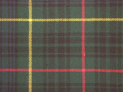 8 yard Traditional kilt - Hunting Black Tartan