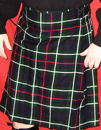 Ladies Tartan Mini Skirt  Clark Ancient Tartan – Affordable Kilts