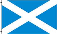 Scottish Saltire Flag Polyester