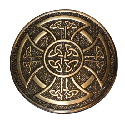 Round Buckle - Antique Brass