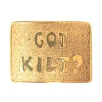 Buckle - Got Kilt? Brass