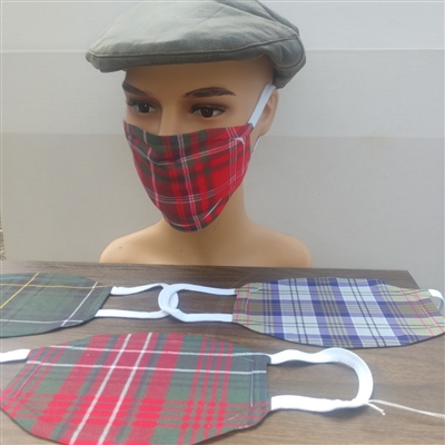 Tartan Face masks