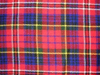 Acrylic Sash - MacPherson Modern Red Tartan - Special Order (8 week delivery)
