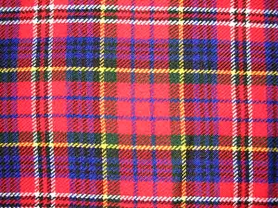 Acrylic Sash - MacPherson Modern Red Tartan - Special Order (8 week delivery)