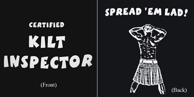 T-Shirt - Kilt Inspector