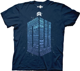 Dr Who -Words -T-shirt