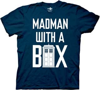 Dr Who - Mad Man with a Box -T-shirt