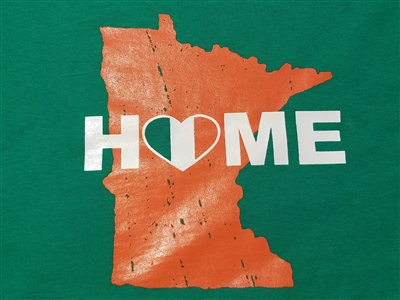 An Irish Heart in Minnesota T-shirt