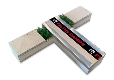 Filthy Fingerboard Ramps - The Fat Stripper Planter Box