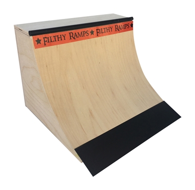 quarter pipe fingerboard ramp