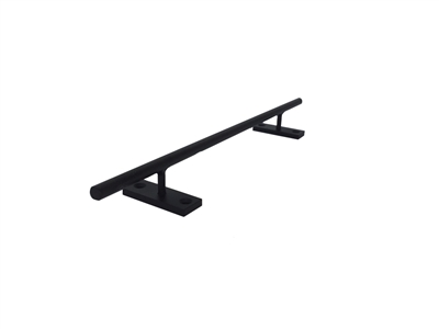 Hang Low Steel Rail - Powder Coated Matte Black