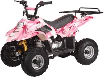 ATV 110cc PINK CAMO