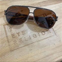 Chrome Hearts The Brown Sunglasses