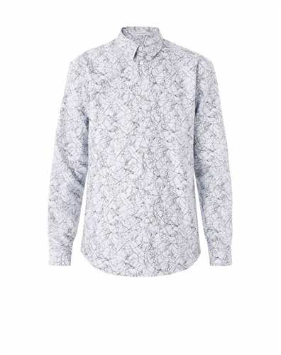 Carven Printed Skateboarder Shirt