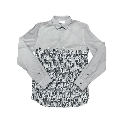 P2 by Dubuc People Print Shirt