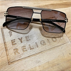 Eye Religion Lunetz 001 18kt Sunglasses