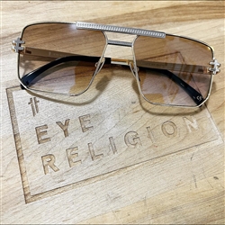 Eye Religion Lunetz 003 18kt Sunglasses