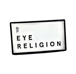 Eye Religion Enamel Pin Logo