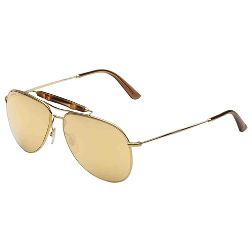 Gucci 2235 Limited Edition 24kt Bamboo Sunglasses