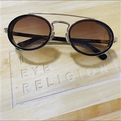 Jimmy Choo Tonie Sunglasses Custom w/ Brown Gradient Lenses