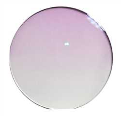 Moir Light Pink Violet Gradient MR-8 Polyurethane Rimless Lenses