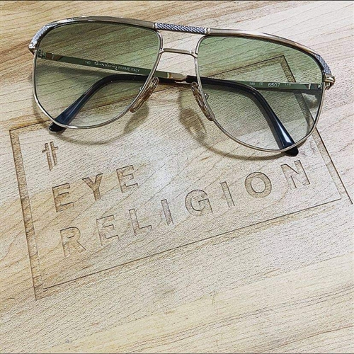 Pierre Cardin 6507 Vintage Sunglasses w/ Custom Green Gradient Lenses