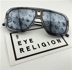 Philipp Plein Adventure Mask Sunglasses SPP050