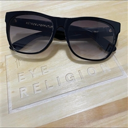 RetroSuperFuture Classic Black Custom Sunglasses