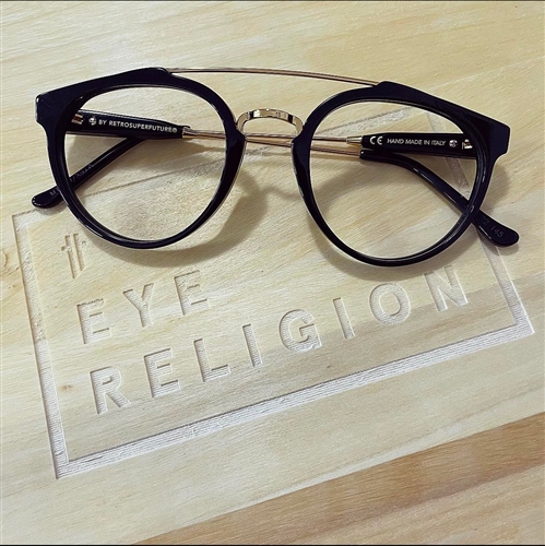 RetroSuperFuture Giaguaro Black Optical