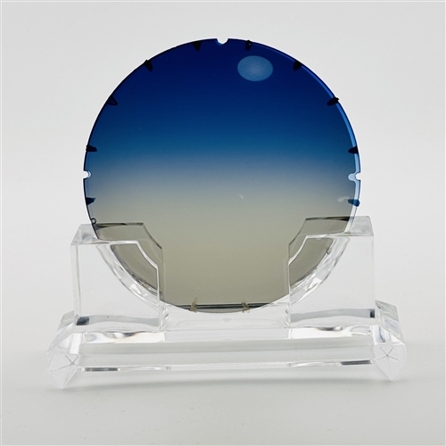 Sartre Polarized Blue Gradient Grey Lenses