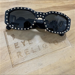 Versace 4361 Biggie Medusa Stud Sunglasses