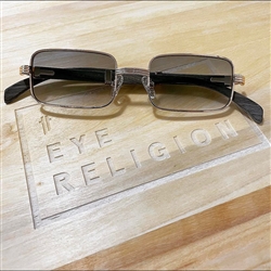 VWC VINTAGE WOOD COLLECTION BRIGADE 5 WOOD 18KT SUNGLASSES