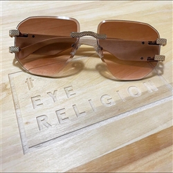 VWC VINTAGE WOOD COLLECTION LEGEND WOOD 24KT SUNGLASSES