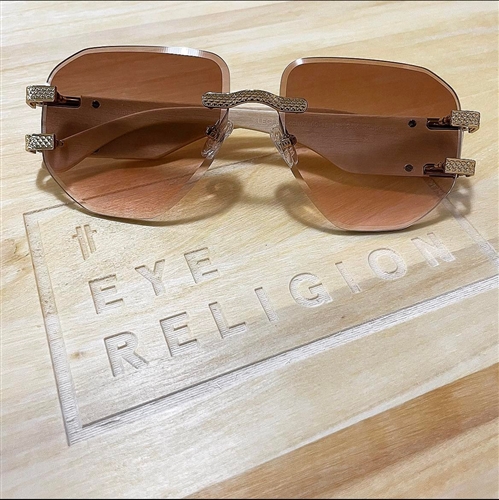 VWC VINTAGE WOOD COLLECTION LEGEND WOOD 24KT SUNGLASSES