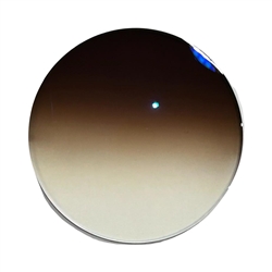 Yonge : Dark Brown Gradient MR-8 Polyurethane Rimless Lenses
