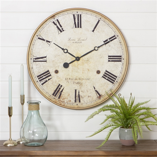 4783 - Leniel Large Wall Clock