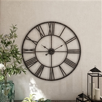 5155 - Solange Round Metal Wall Clock