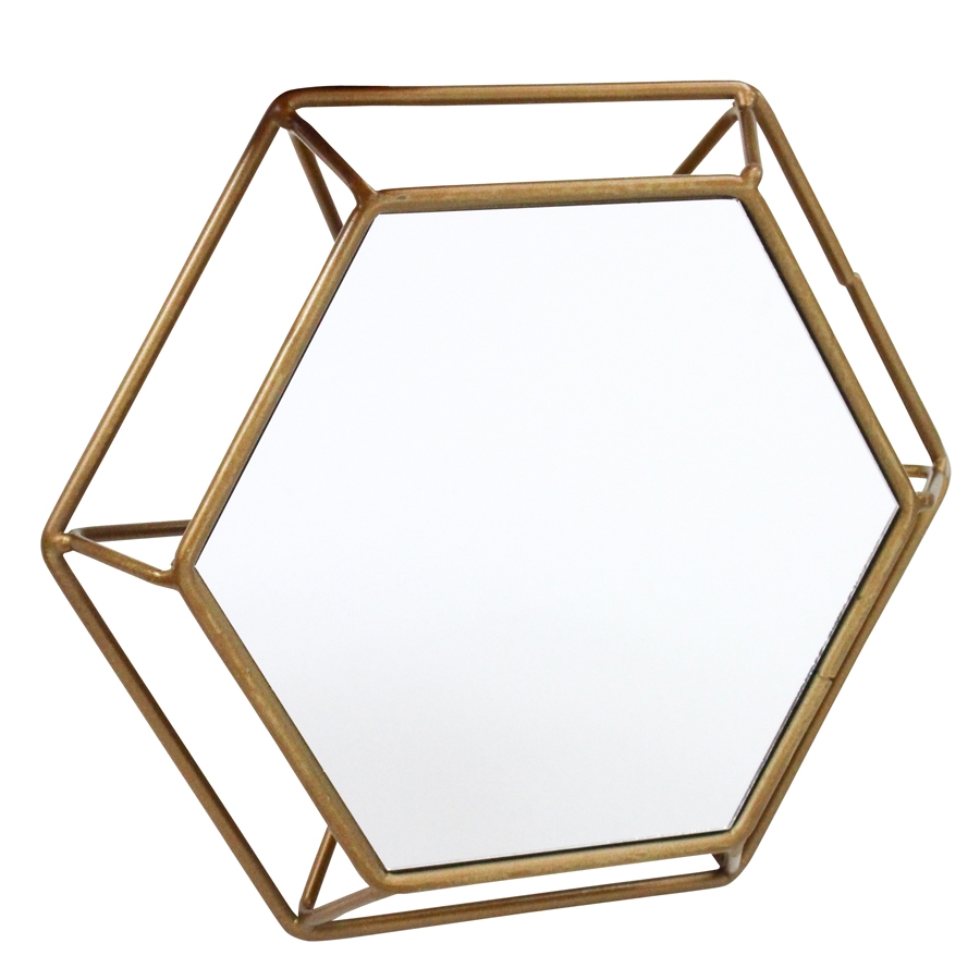 5216 - Shanton Hexagonal Wall Mirrors (Set of 3)