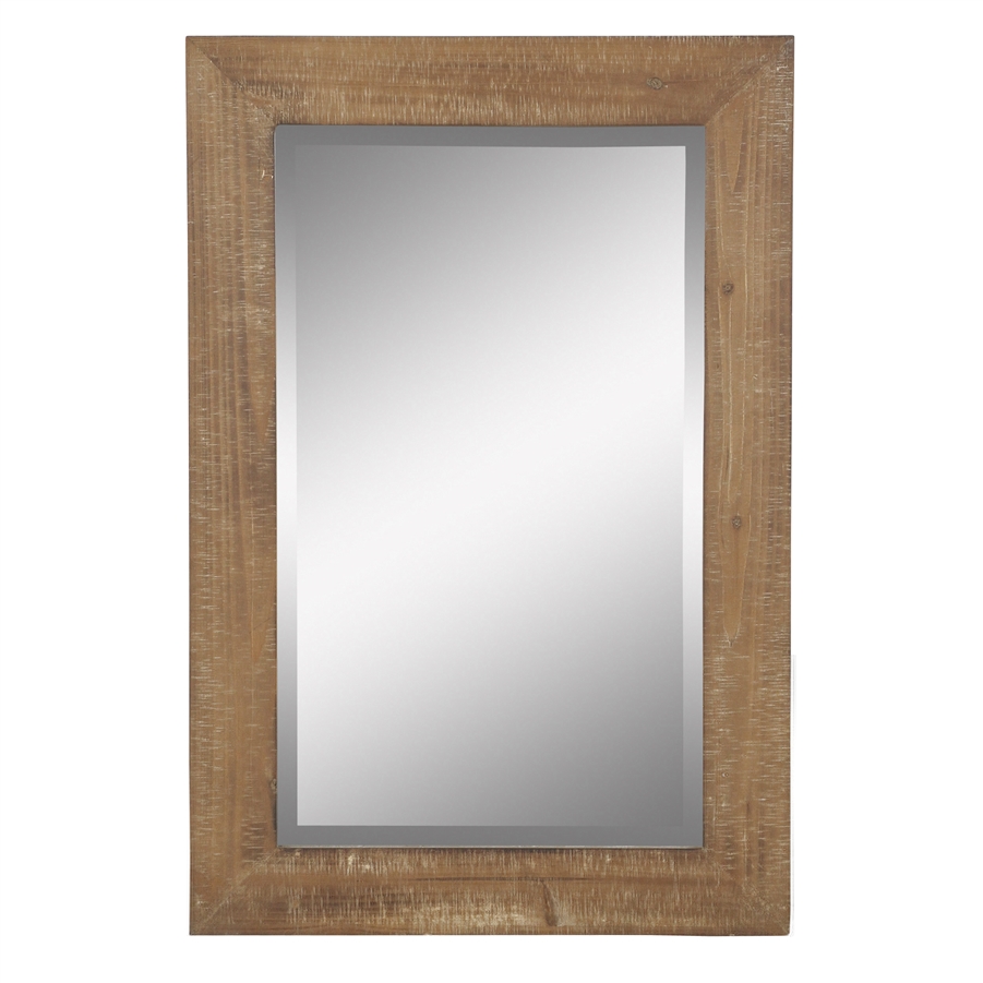 6077 - Morris Wall Mirror - Nutmeg 30 x 20