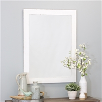 6121 - Morris Wall Mirror - White 40 x 30