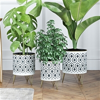 6954 - Andrey Modern Planters (Set of 3)