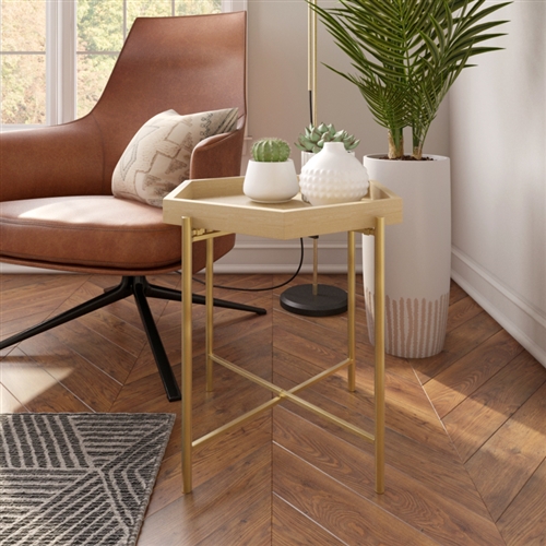 7067 - Blevins Hexagon Accent Table