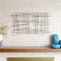 7234 - Arden Modern Metal Wall Decor