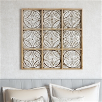 7302 - Sproule Large Wood Wall Decor