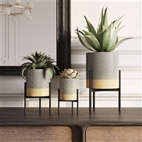7906 - Everly Table Top Planters (Set of 3)