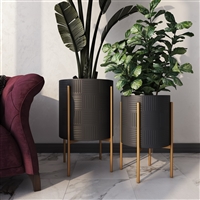 8132 - Hendrix Modern Planters (Set of 2)