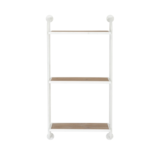 8750 - Emery Wall Shelf - 3 Shelf 18" White